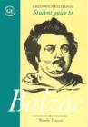 Student Guide to Honore de Balzac - Book