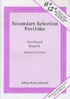 Secondary Selection Portfolio : English Practice Papers (Standard Version) Test Pack 6 - Book