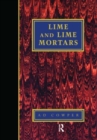Lime and Lime Mortars - Book