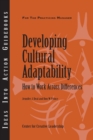 Developing Cultural Adaptability : How to Work Across Differences - Book