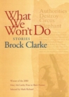 What We Won't Do : Stories - Book