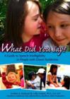 What Did You Say? DVD : A Guide to Speech Intelligibility in People with Down Syndrome - Book