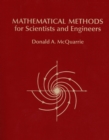 Mathematical Methods for Scientists and Engineers - Book