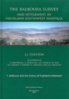 The Balboura Survey and Settlement in Highland Southwest Anatolia - Book