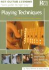 Rgt Guitar Lessons Playing Techniques - Book