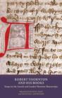 Robert Thornton and his Books : Essays on the Lincoln and London Thornton Manuscripts - Book