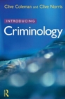 Introducing Criminology - Book