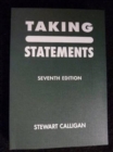 Taking Statements - Book