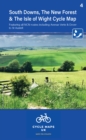 South Downs, The New Forest, and The Isle of Wight Cycle Map 4 : Including Avenue Verte and Dover to St Austell - Book