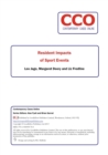 Resident Impacts of Sport Events - eBook