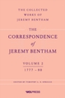 The Correspondence of Jeremy Bentham, Volume 2 : 1777 to 1780 - Book