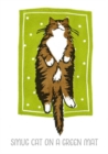 Jo Cox Poster: Smug Cat on a Green Mat - Book