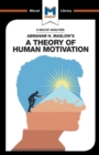 An Analysis of Abraham H. Maslow's A Theory of Human Motivation - Book
