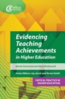 Evidencing Teaching Achievements in Higher Education - Book