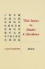 Title Index to Daoist Collections - Book
