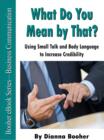 What Do You Mean by That? - eBook