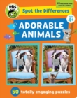 Spot The Differences: Adorable Animals : 50 Picture Puzzles, Thousands of Challenges - Book