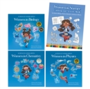 Women in Science Paperback Book Set with Coloring and Activity Book - Book