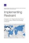 Implementing Restraint : Changes in U.S. Regional Security Policies to Operationalize a Realist Grand Strategy of Restraint - Book
