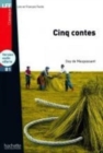 Cinq contes - with audio download - Book