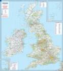 Great Britain & Ireland - Michelin rolled & tubed wall map Paper : Wall Map - Book