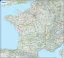 France - Michelin rolled & tubed wall map Encapsulated : Wall Map - Book