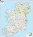 Ireland - Michelin rolled & tubed wall map Encapsulated : Wall Map - Book