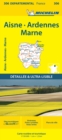 Aisne Ardennes Marne - Michelin Local Map 306 : Map - Book