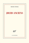 Jours anciens - Book