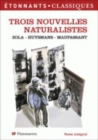 Trois nouvelles naturalistes - Book