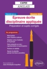 CAPES Anglais - Epreuve ecrite disciplinaire appliquee - Session 2023 : Preparation et sujets corriges - eBook