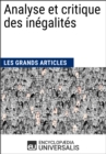 Analyse et critique des inegalites - eBook