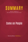 Summary: Come on People : Review and Analysis of Bill Cosby and Alvin Poussaint's Book - eBook