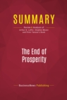 Summary: The End of Prosperity : Review and Analysis of Arthur B. Laffer, Stephen Moore and Peter Tanous's Book - eBook