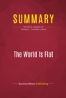 Summary: The World Is Flat : Review and Analysis of Thomas L. Friedman's Book - eBook