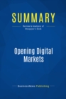 Summary: Opening Digital Markets - eBook