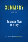 Summary: Business Plan in a Day - eBook