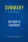 Summary: The Myth of Excellence - eBook