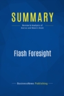 Summary: Flash Foresight - eBook