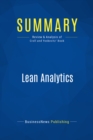 Summary: Lean Analytics - eBook