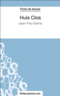 Huis Clos de Jean-Paul Sartre (Fiche de lecture) : Analyse complete de l'oeuvre - eBook