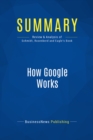 Summary: How Google Works - eBook