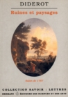 Salons III : Ruines et paysages : Salons de 1767 - eBook