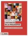 L'Actualite de la philosophie et autres essais - eBook