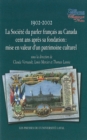 Societe du parler-francais (1902-2002) : mise en valeur du patrimoine culturel - eBook