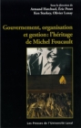 Gouvernement, organisation et gestion : L'heritage de Michel Foucault - eBook