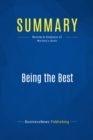 Summary: Being the Best - eBook