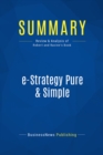 Summary: e-Strategy Pure & Simple - eBook