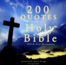 200 Quotes from the Holy Bible, Old & New Testament - eAudiobook