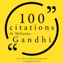 100 citations de Mahatma Gandhi : unabridged - eAudiobook